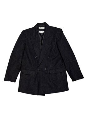 BILL BLASS Vintage PURE NEW WOOL Luxury Winter Business Casual Coat Womens 12